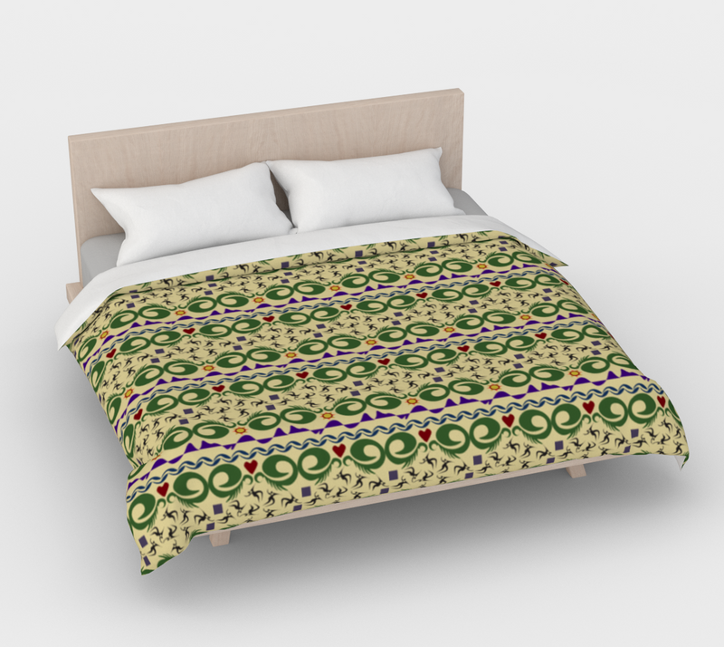 Cave Songs Duvet Cover