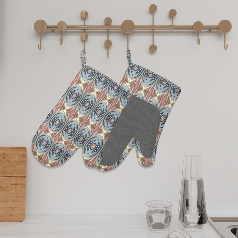 Exit The Cosmic Egg Silicone Oven Mitts