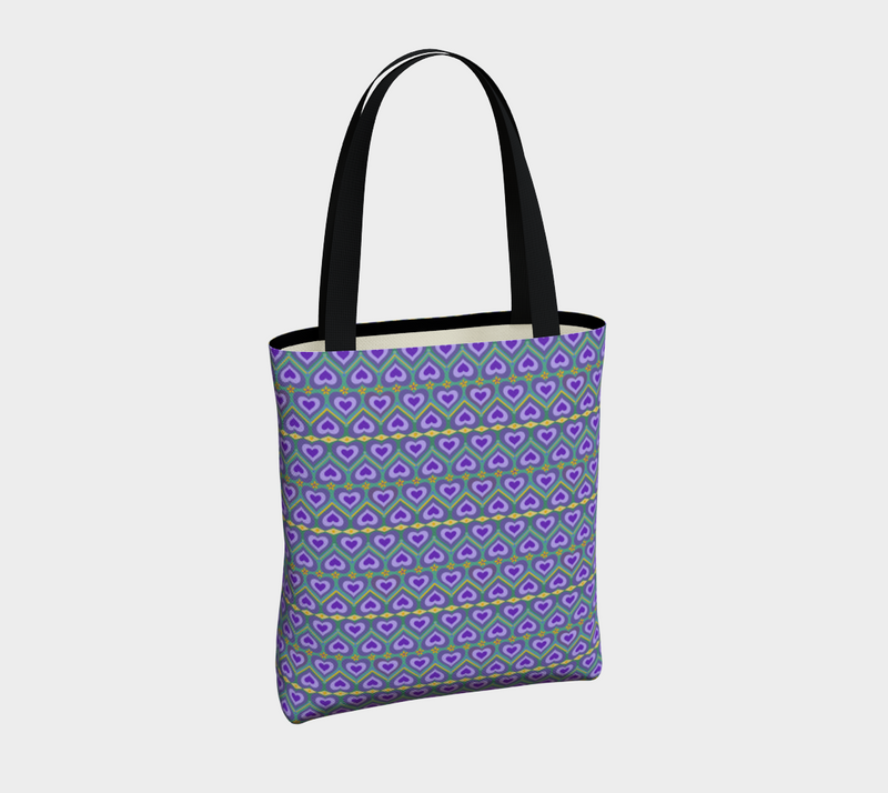 Lavender Love Tote Bag | Queer Art & Pride