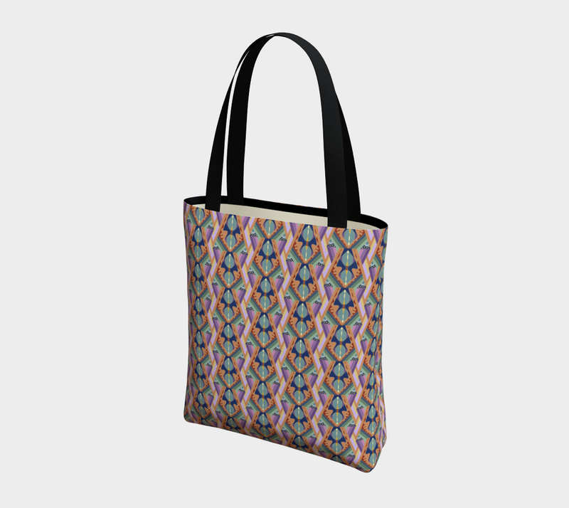 Opening The Worlds Tote Bag | Queer Art & Black Pride