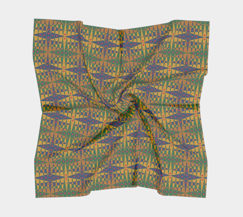 Pitti Pat To Market Square Scarf | Afrocentric Fashion