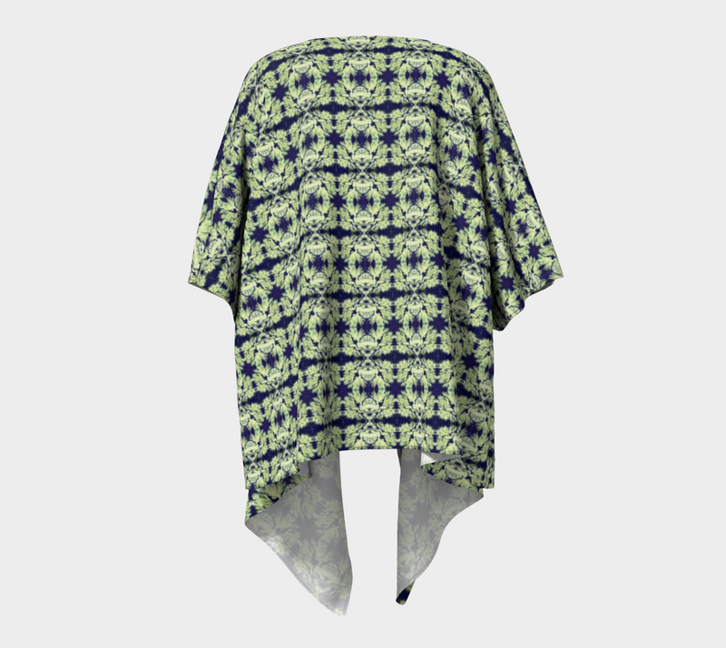 Lovin Lichen Draped Kimono | Queer Art & Afrocentric Fashion