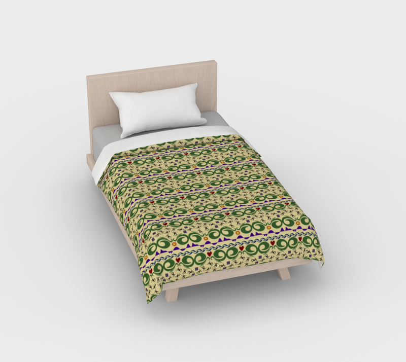 Cave Songs Duvet Cover