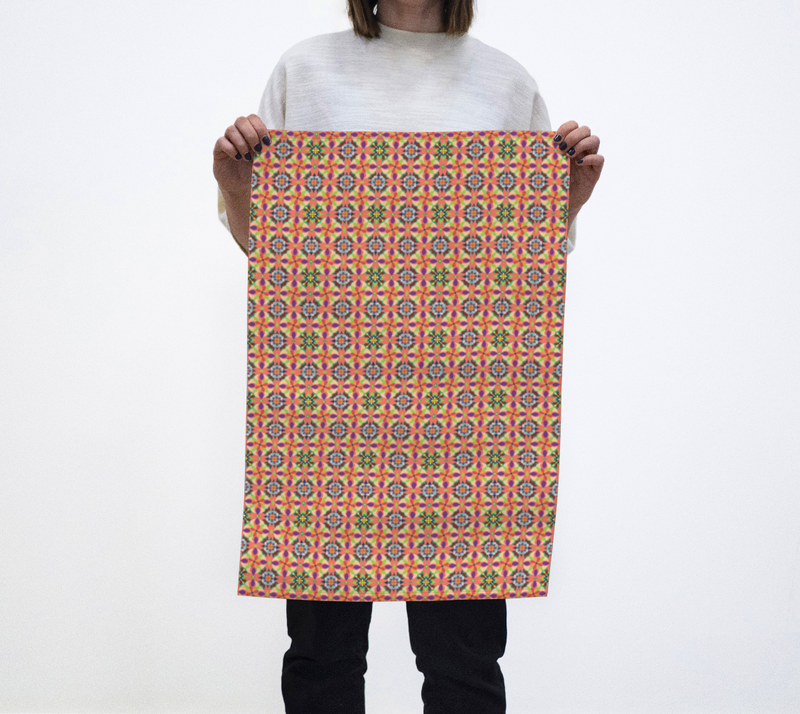 Knots In Time Tea Towel