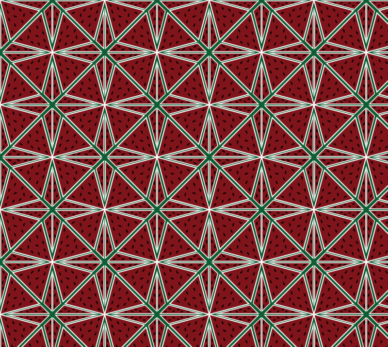 Break A Watermelon Fabric