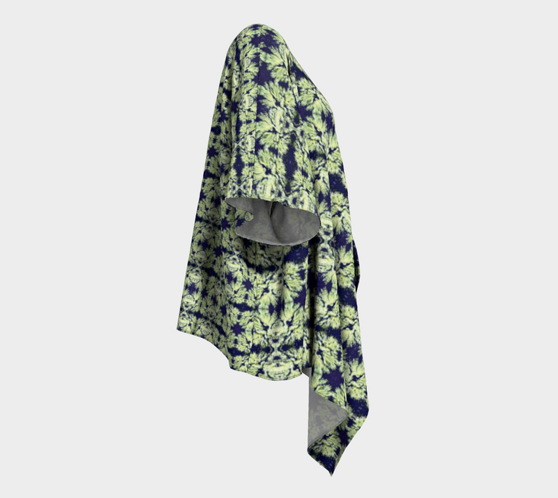 Lovin Lichen Draped Kimono | Queer Art & Afrocentric Fashion