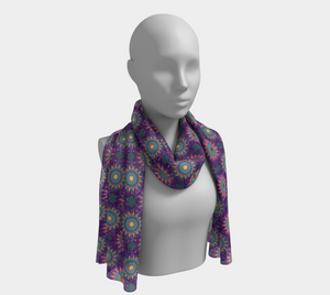 Bonfire Night Long Scarf | Black Queer Art