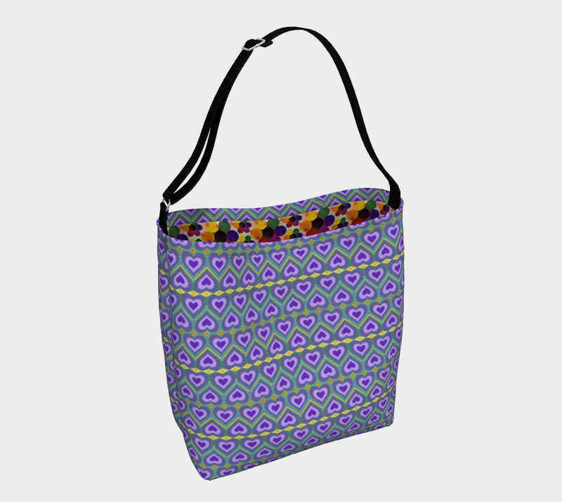 Lavender Love Day Tote | Queer Art & Black Pride