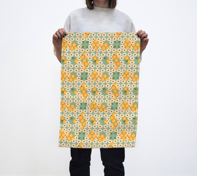 Success's Sweet Sting Tea Towel