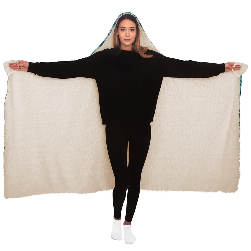Afro-Atlantics Sing Hooded Blanket | Black History Decor