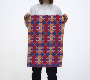 Ujaama Tea Towel | Afrocentric Kitchen Decor