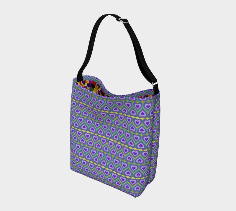 Lavender Love Day Tote | Queer Art & Black Pride