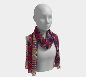 Ujamaa Long Scarf | Afrocentric Fashion & Black Pride