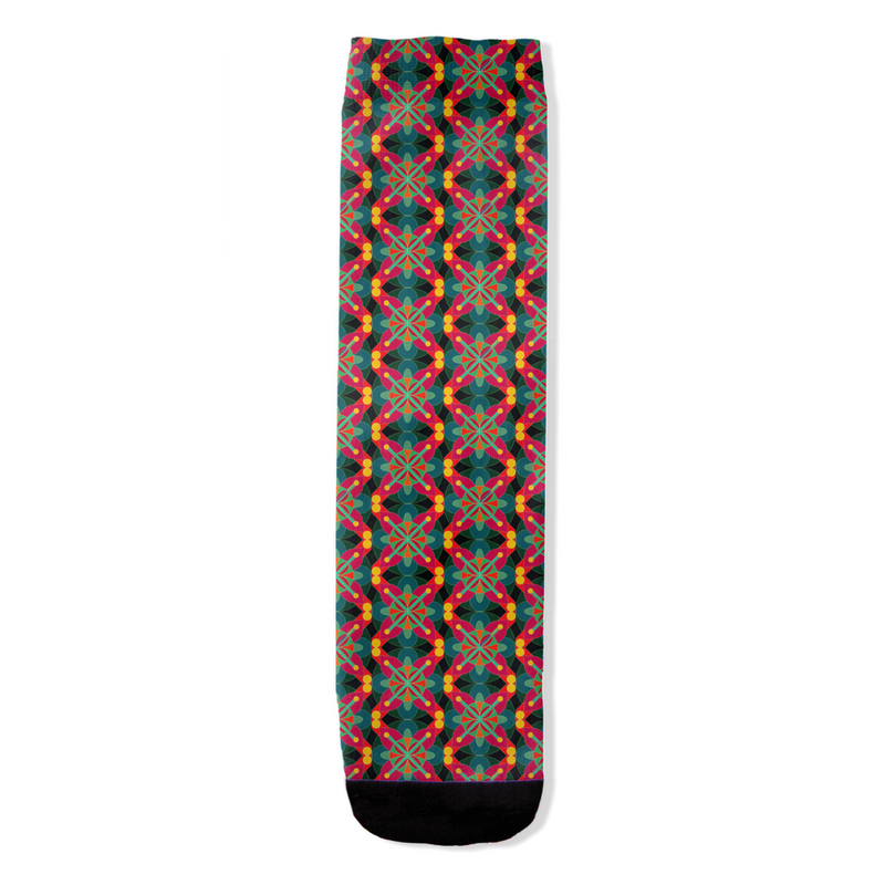 Spiritual Science Socks | Black Spiritual Art