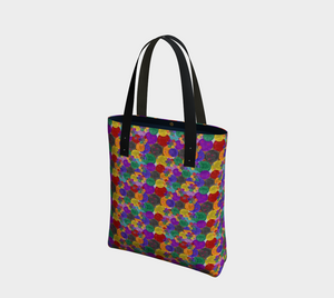 Bubbling With Pride Swany Tote Bag | LGBTQ+ Pride Decor
