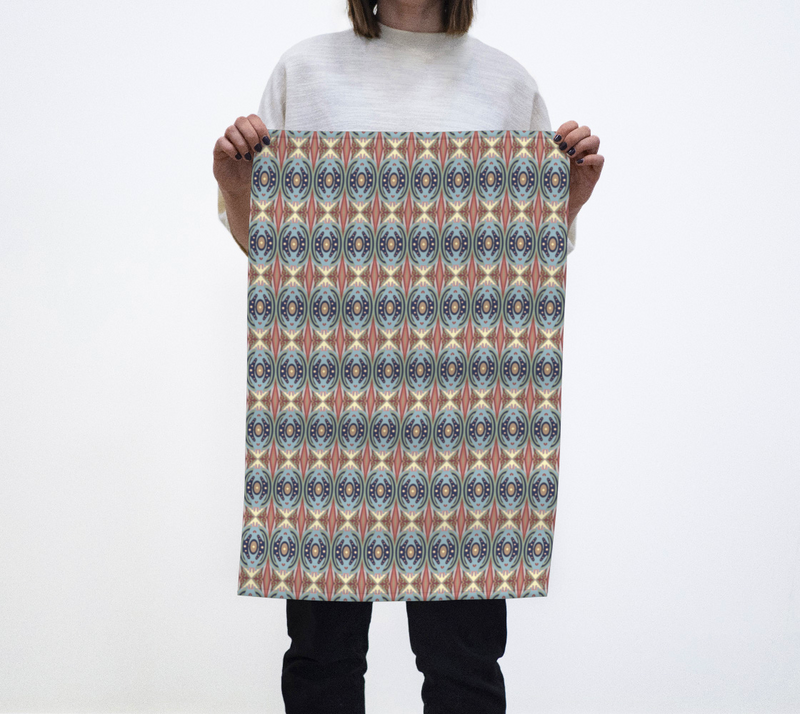 Exit The Cosmic Egg Tea Towel | Afrocentric Kitchen Decor