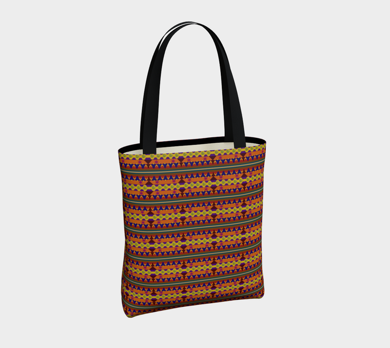 Kujichagulia Swanky Tote Bag | Black Self-Determination Art