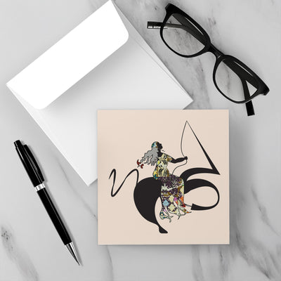 Carried Away Greeting Cards | Black Queer Joy