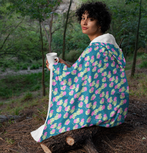 High John, Hey! Hooded Blanket | Afrocentric Spirituality