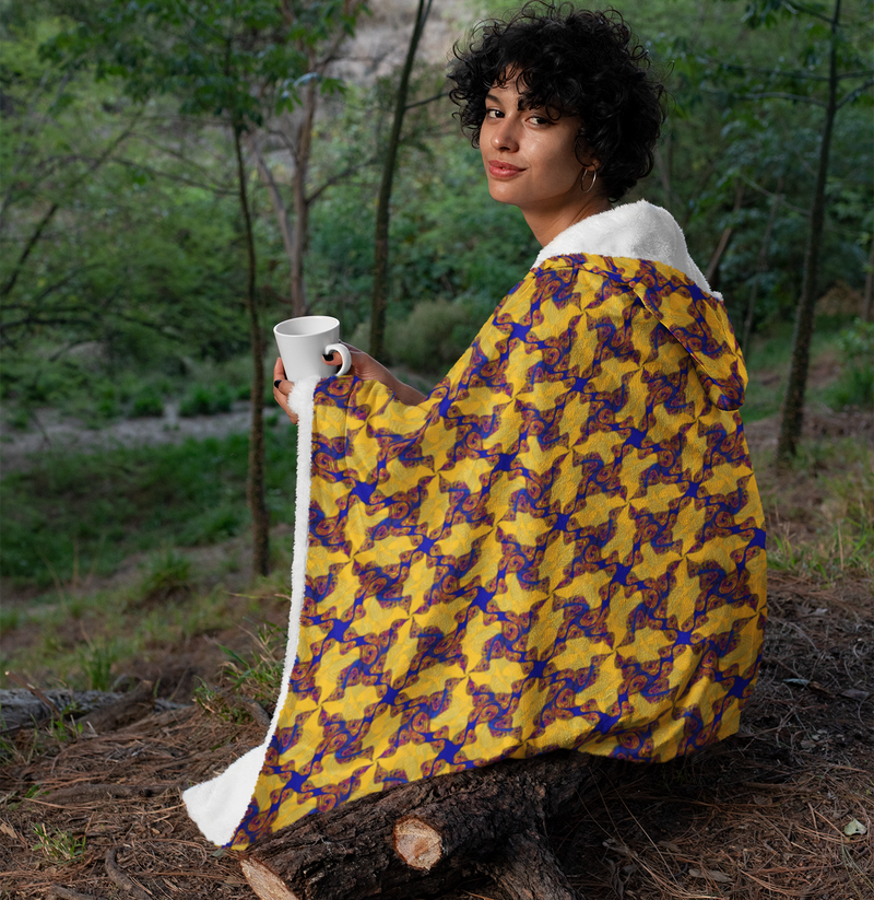 Hot Wata Hooded Blanket | Oshun Inspired Decor