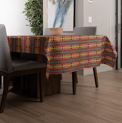 Kujichagulia Tablecloth | Afrocentric Home Decor