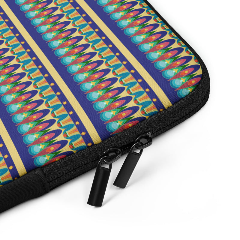 Our Sacred Temples Laptop Sleeve | Afrocentric Tech Accessories