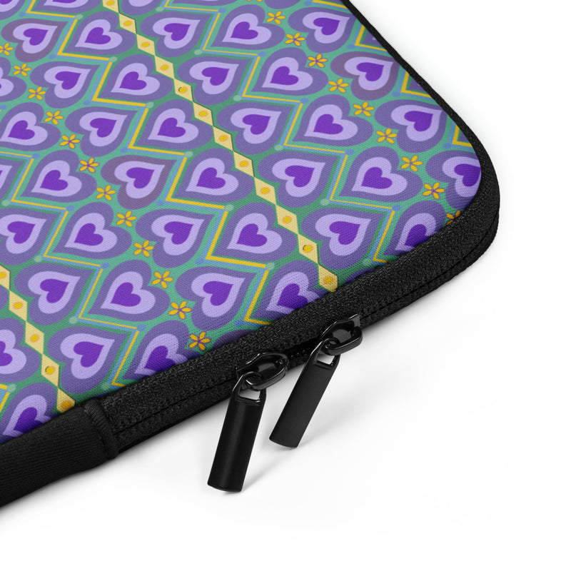 Lavender Love Laptop Sleeve | Queer Pride Tech