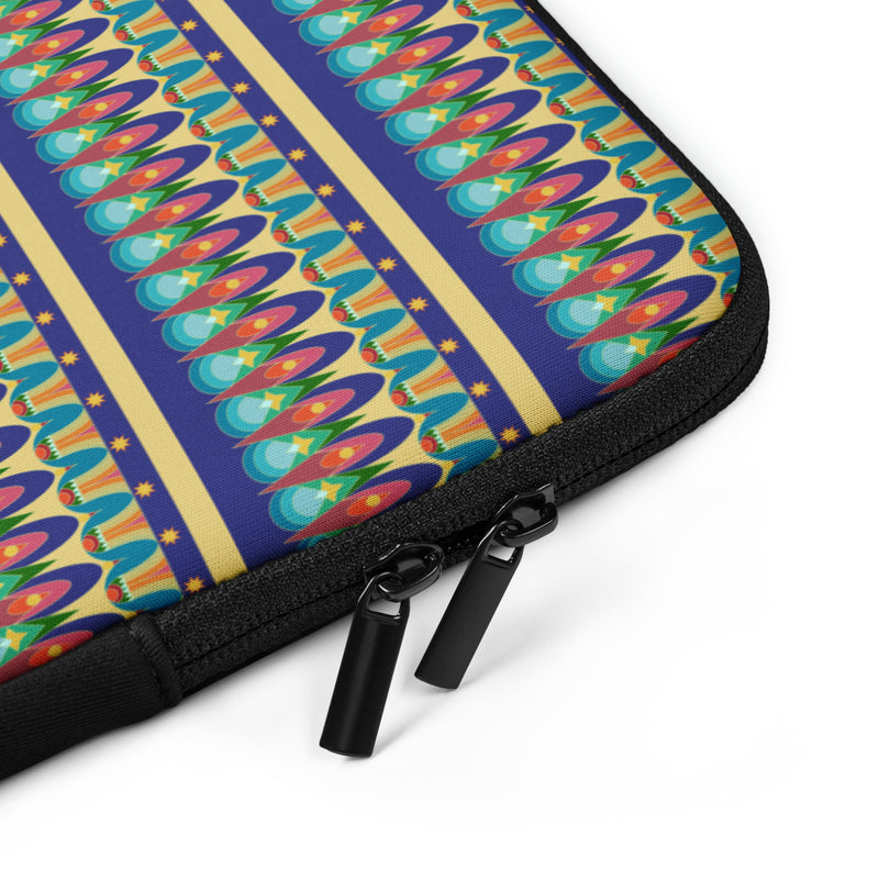 Our Sacred Temples Laptop Sleeve | Afrocentric Tech Accessories
