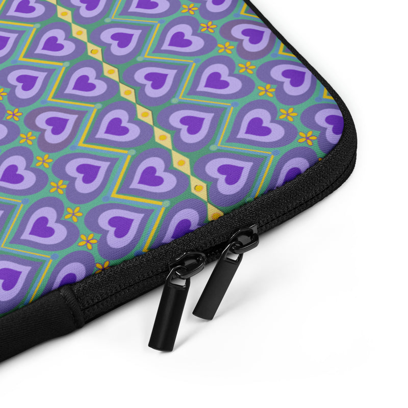 Lavender Love Laptop Sleeve | Queer Pride Tech