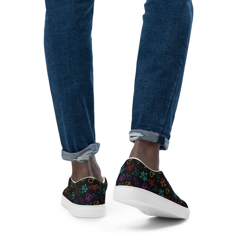 Come As You Are Round Toe Slip On Canvas Shoes | Queer Art