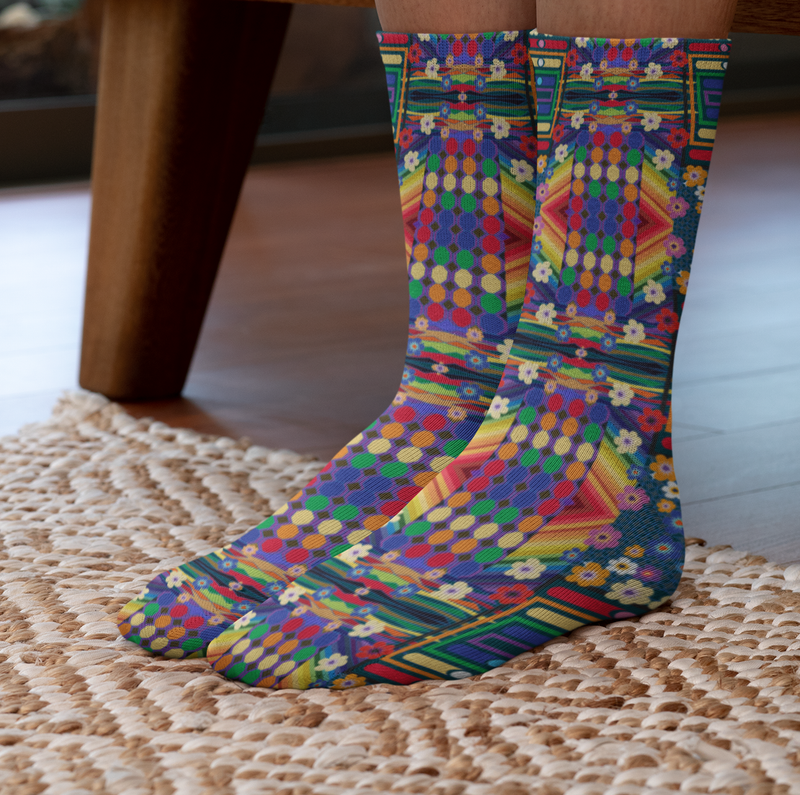 PoMo RetroAfroHomo Socks