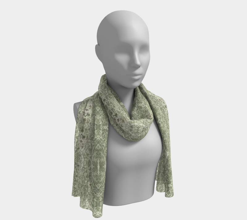 Spanish Moss Silk Scarf