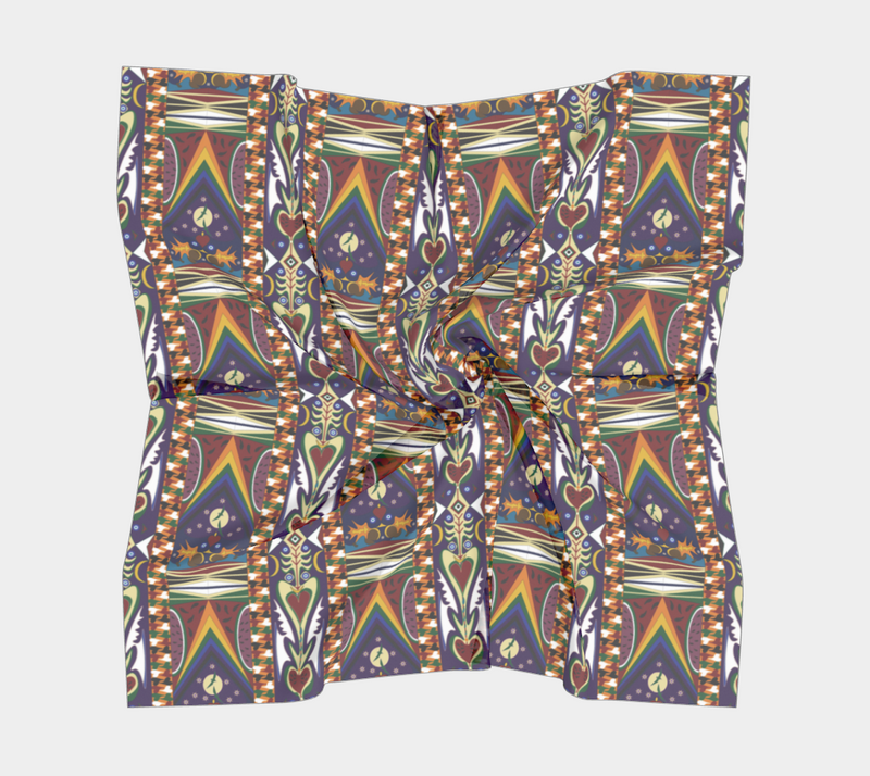 Watermelon Proud Silk Square