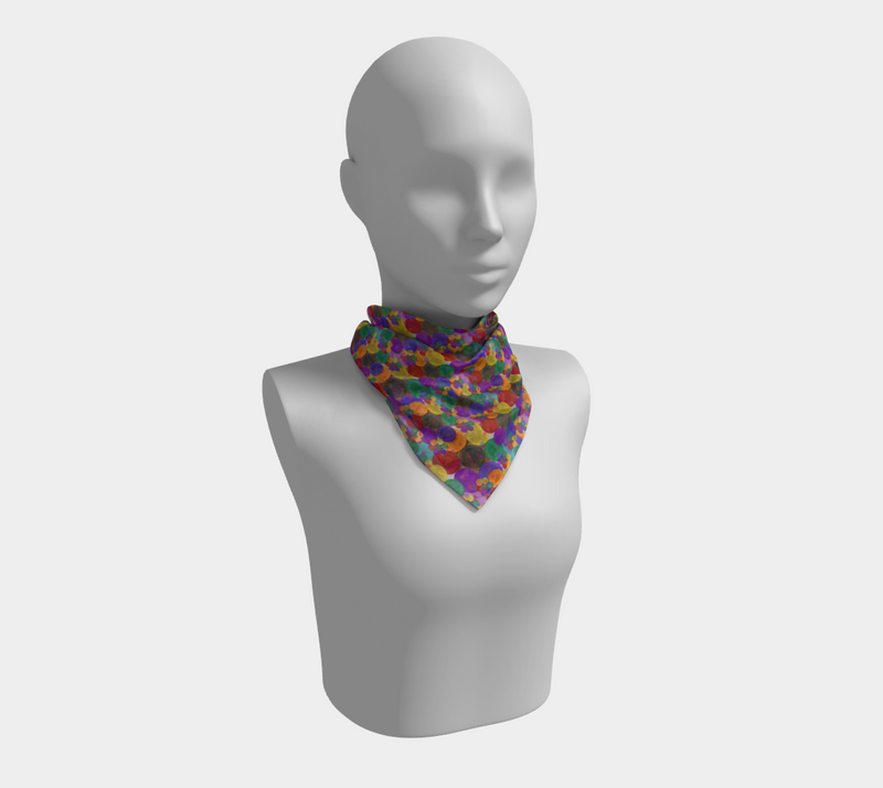 Bubbling With Pride Silk Square
