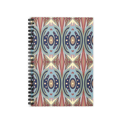 Exit The Cosmic Egg Spiral Notebook | Black Queer Art