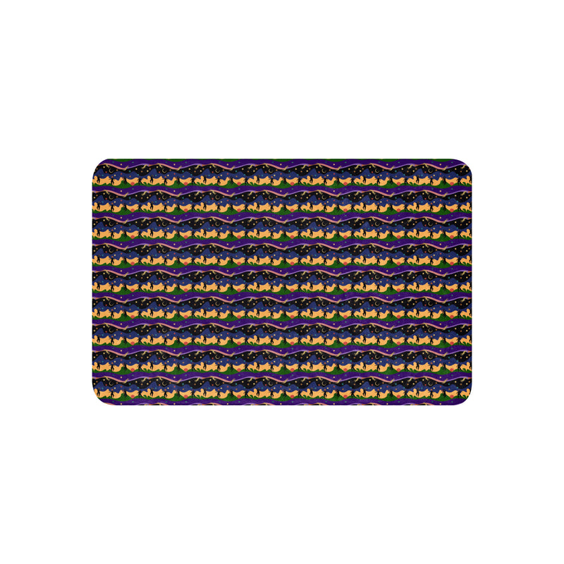 Autumn Dancers Sherpa Blanket | Afrocentric Fall Decor