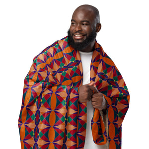 Ujima Sherpa Blanket | Kwanzaa Home Decor