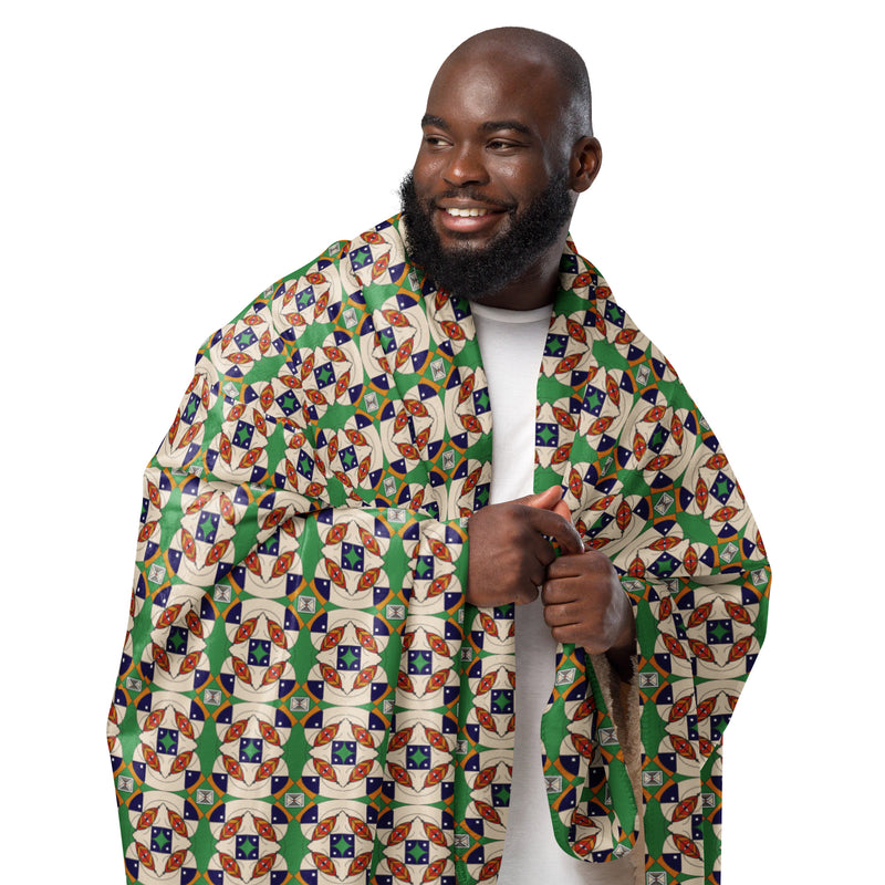 Umoja Sherpa Blanket | Black Unity & Afrocentric Decor