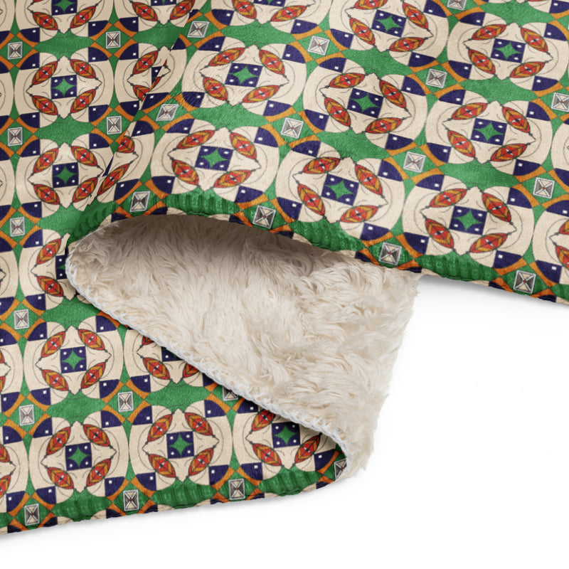 Umoja Sherpa Blanket | Black Unity & Afrocentric Decor