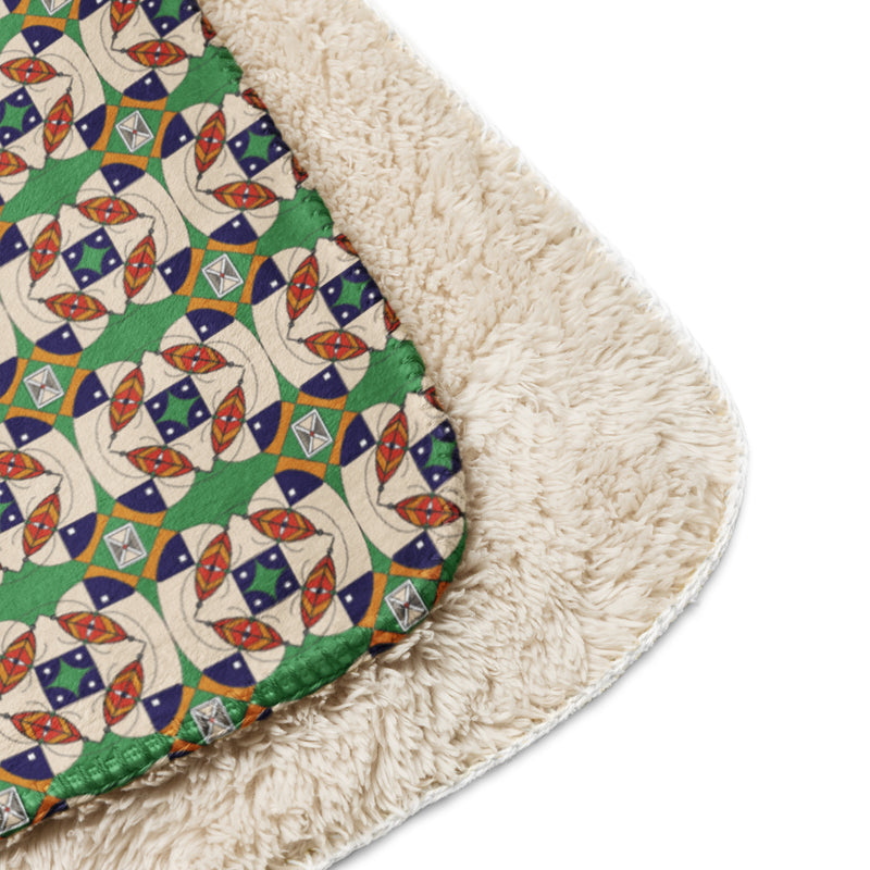 Umoja Sherpa Blanket | Black Unity & Afrocentric Decor