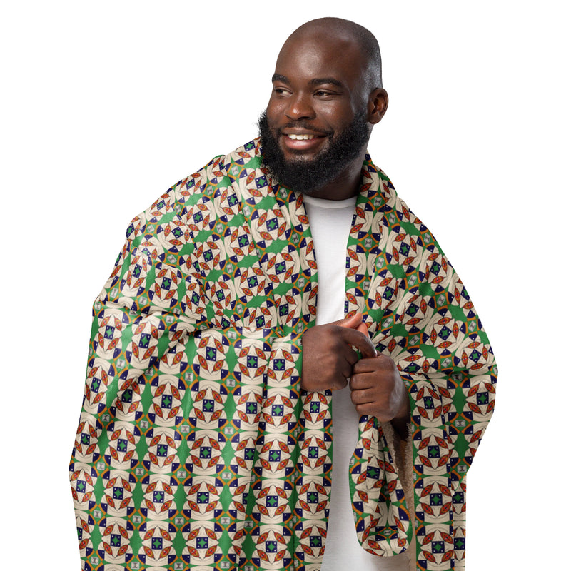 Umoja Sherpa Blanket | Black Unity & Afrocentric Decor