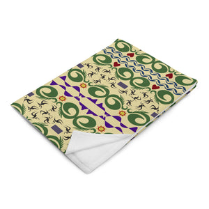Cave Songs Throw Blanket
