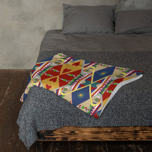 Egun Illuminations Throw Blanket