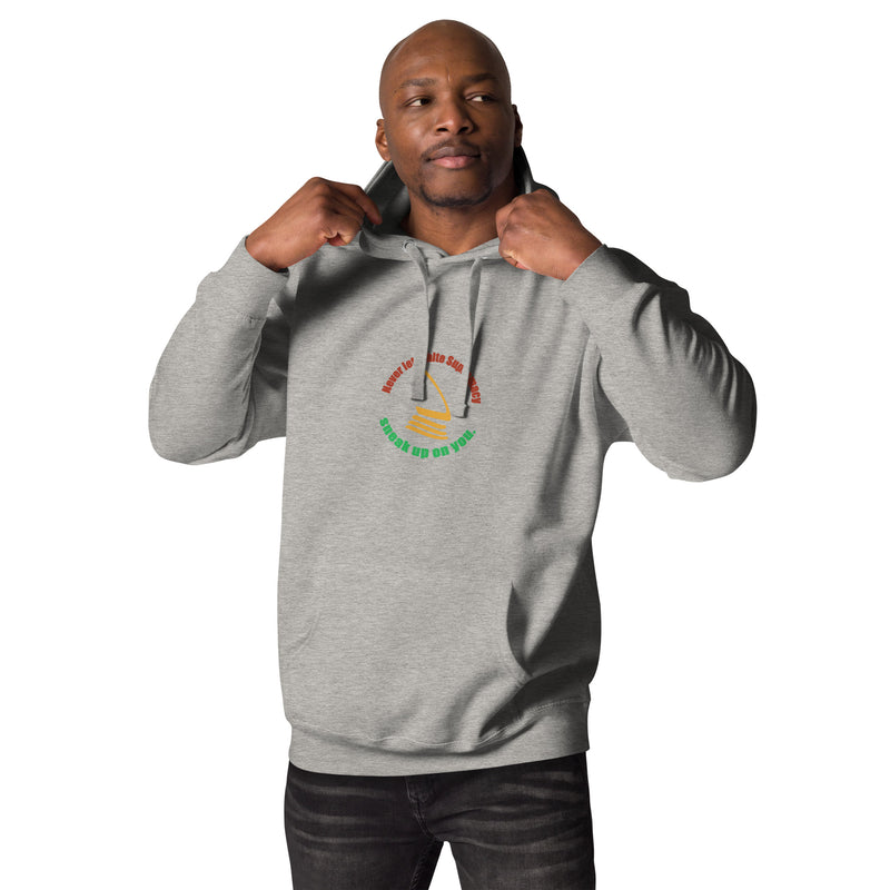 Never Let White Supremacy Sneak Up On You Hoodie | Black Protest Art