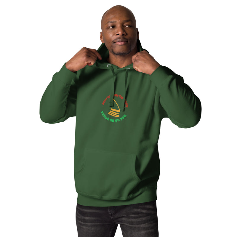 Never Let White Supremacy Sneak Up On You Hoodie | Black Protest Art