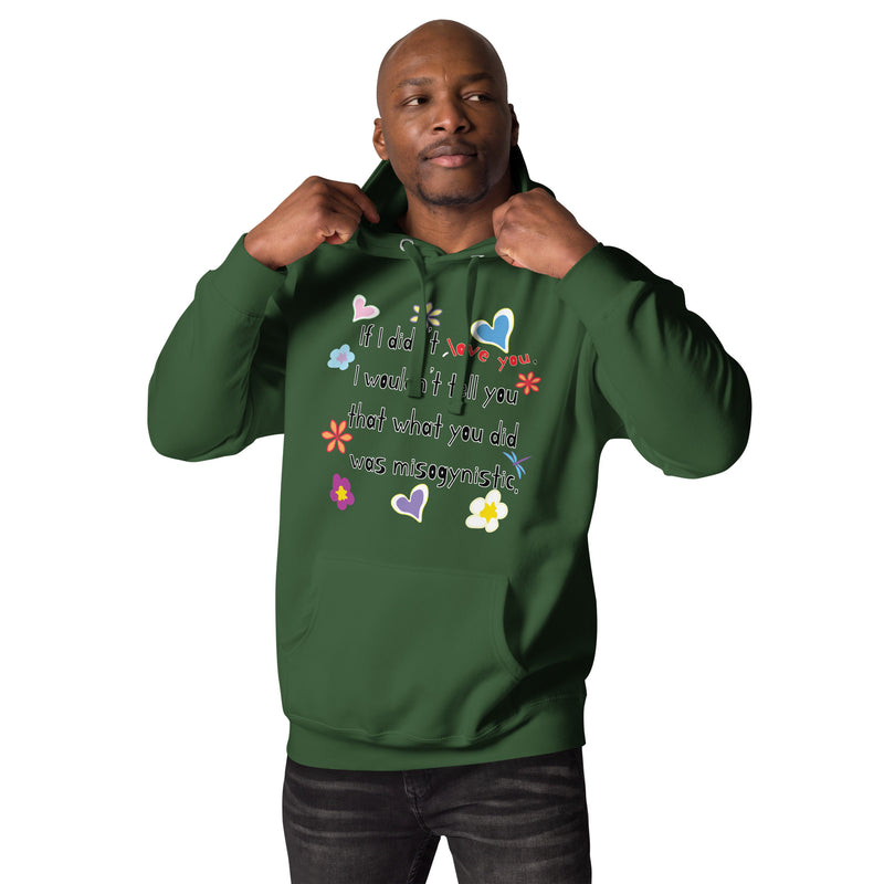 Love Wins | Anti-Misogyny Hoodie | Black Queer Pride