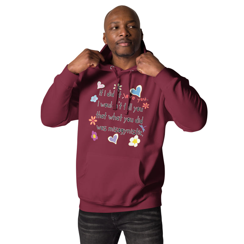 Love Wins | Anti-Misogyny Hoodie | Black Queer Pride
