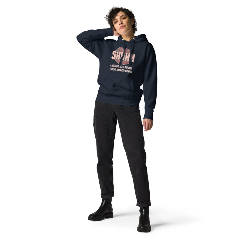 Shhh! Hoodie | Queer Pride Apparel