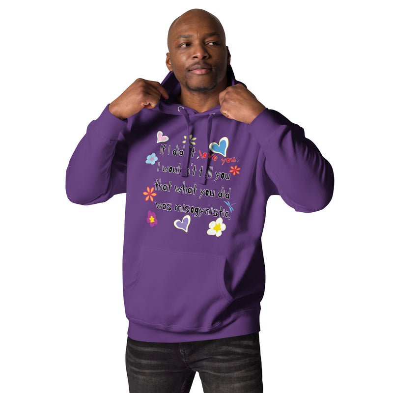 Love Wins | Anti-Misogyny Hoodie | Black Queer Pride