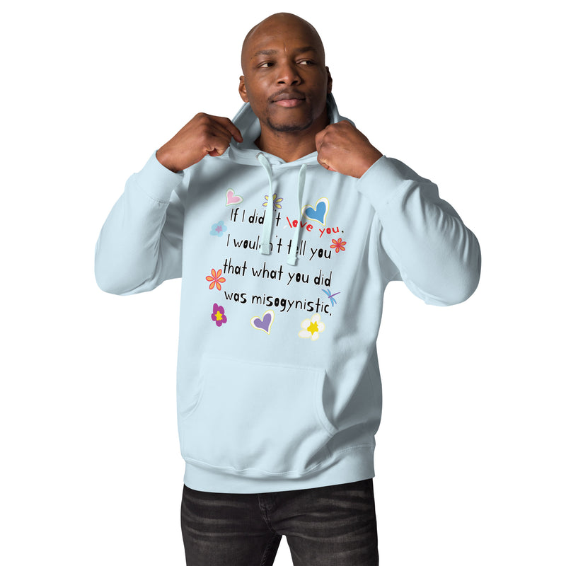 Love Wins | Anti-Misogyny Hoodie | Black Queer Pride